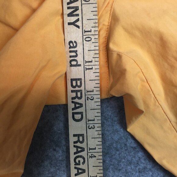 J Jill Pants MP 8P 10P Cargo Relaxed Cropped Capri Solid Yellow Oversized Tie - Picture 8 of 13